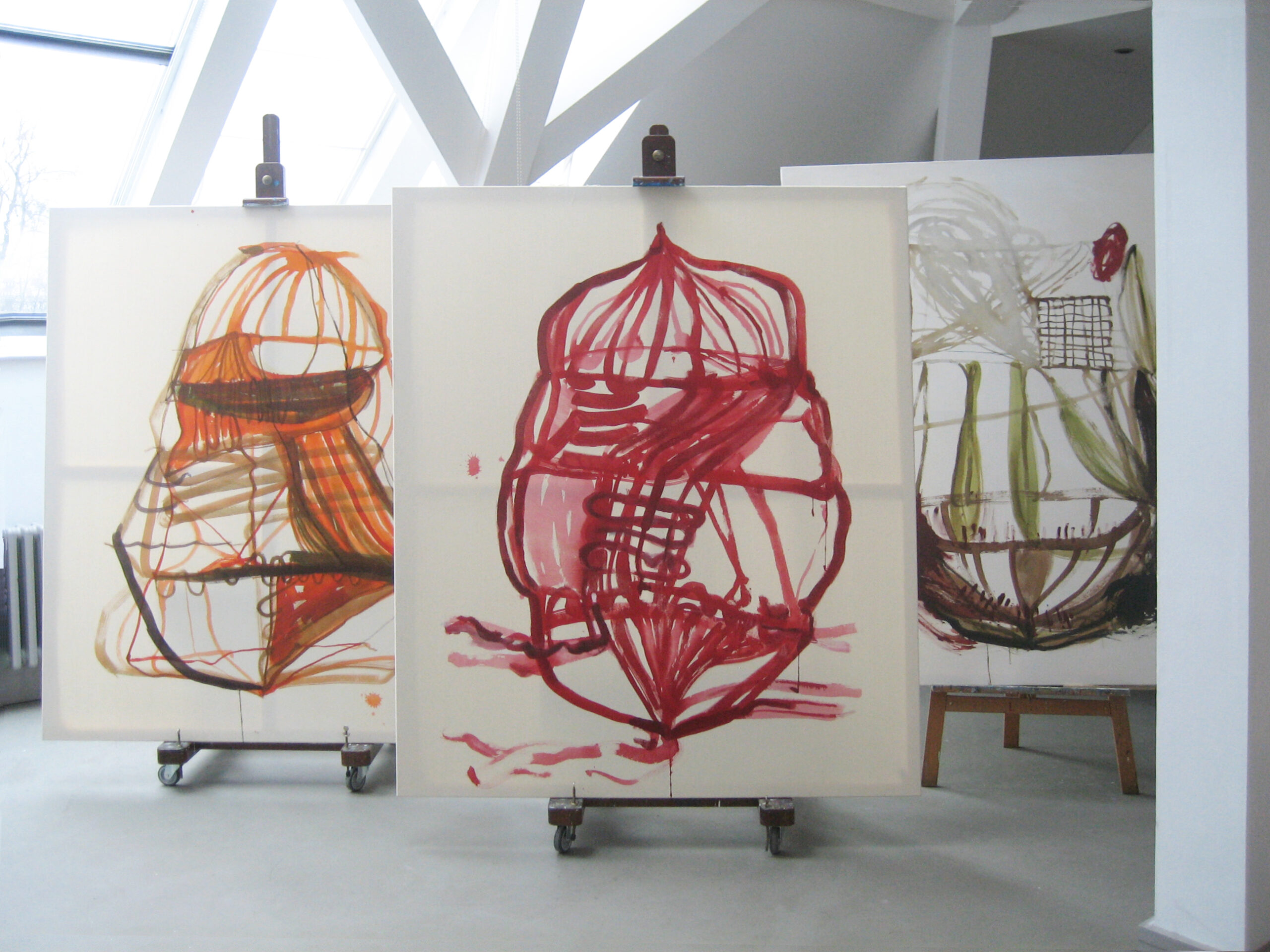 One-man tents offer protection and isolation, while at the same time allowing a view outward.